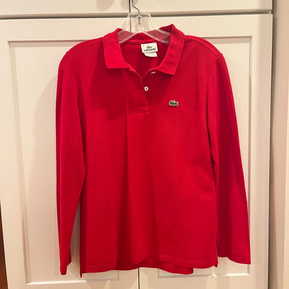 women’s lacoste short sleeve